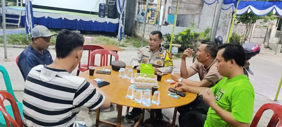 Aipda Budiansyah Sambangi Warga Bukit Tiara, Perkuat Silaturahmi dan Himbauan Kamtibmas