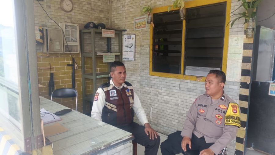 Aipda Didi MS Lakukan Sambang ke Satpam PT. Aroyal, Perkuat Sinergi Jaga Kamtibmas