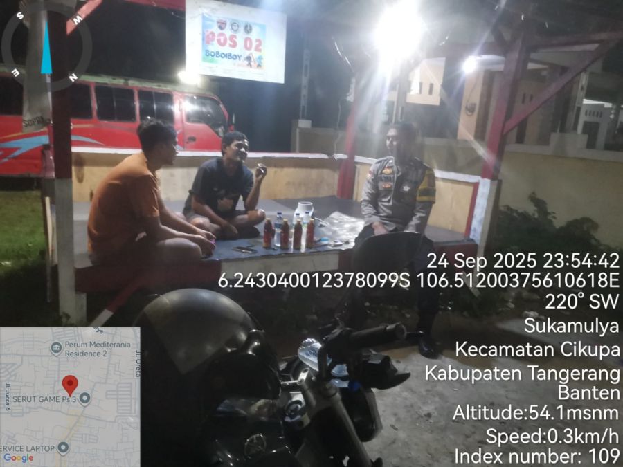 Aipda Ilyas Bhabinkamtibmas Sukamulya Laksanakan Sambang Warga di Kadu