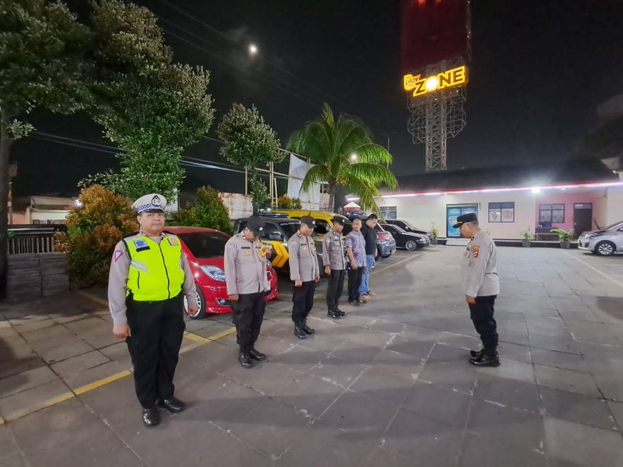 Antisipasi Guantibmas, Apel dan Patroli Intensif di Polsek Cikupa