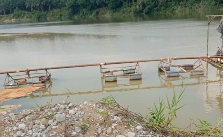 Aturan Dilanggar Tambang Ilegal Kualu Tutup, Untuk Desa Parit Baru Kampar Bebas Operasi