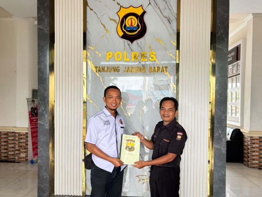 Audiensi Polres Tanjab Barat Bersama Senkom Mitra Polri, Perkuat Sinergi dan Koordinasi Kamtibmas