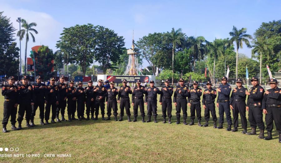 Bersinergi Jaga Kamtibmas, Senkom Kota Jambi Tunjukkan Dukungan di HUT Bhayangkara ke-79