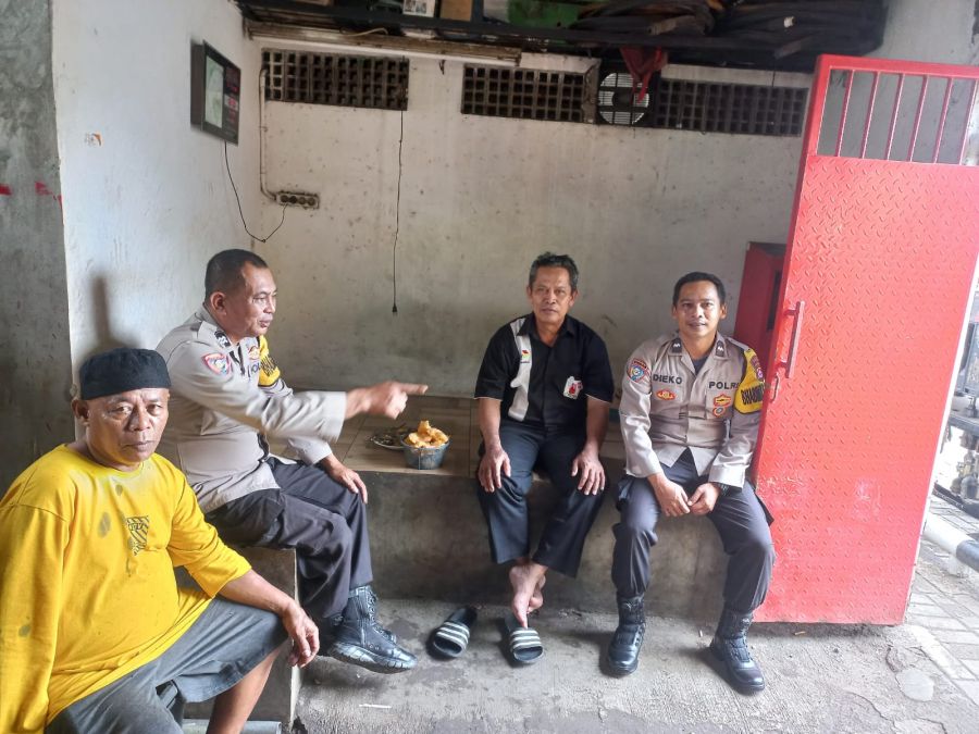 Bhabinkamtibmas Desa Pasir Gadung Laksanakan Program Polisi Peduli Pengangguran