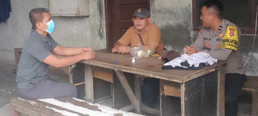 Bhabinkamtibmas Desa Sukanagara Lakukan Sambang dan Himbauan Kamtibmas di Wilayah Binaan
