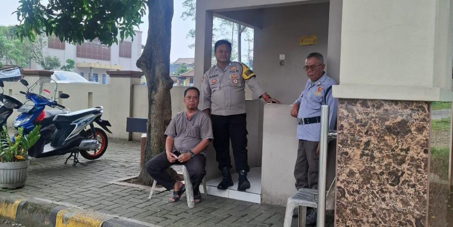 Bhabinkamtibmas Desa Talaga Bripka Suheri Wijaya Lakukan Sambang Warga untuk Jaga Kamtibmas