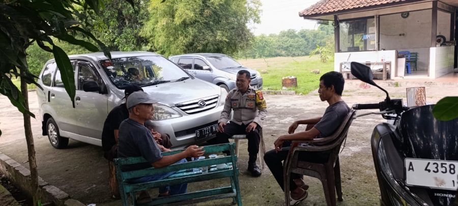 Bhabinkamtibmas Pasir Jaya Laksanakan Program Poliran, Dorong Penganggur untuk Bangkit dan Berkarya