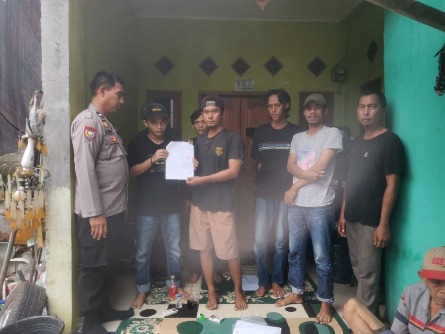 Bhabinkamtibmas Polsek Cikupa Fasilitasi Problem Solving Warga Sukamulya