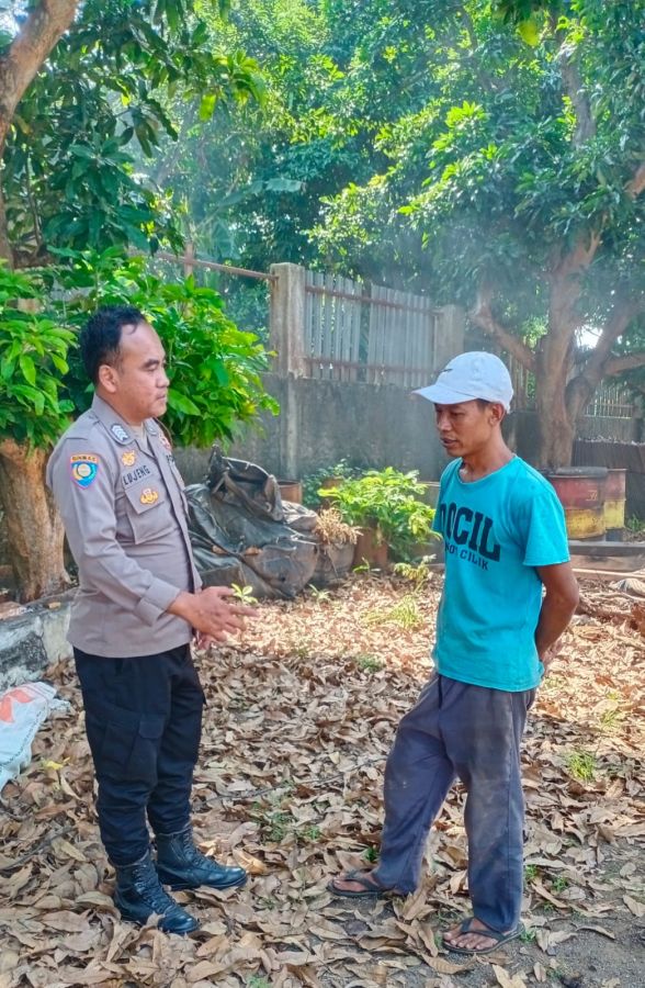Bhabinkamtibmas Polsek Puloampel Jumpai Warga Guna Bangun Komunikasi yang Positif