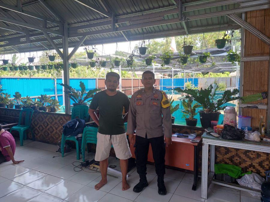 Bhabinkamtibmas Polsek Tigaraksa Bripka M. Giri Manggala Kunjungi Warga Binaan