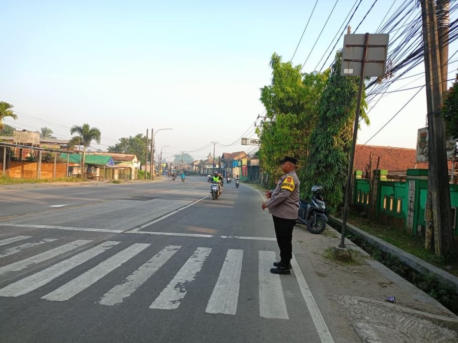 Brigadir Anggi Wahyudi Laksanakan Gatur Lalin Pagi, Wujudkan Arus Lalu Lintas Lancar