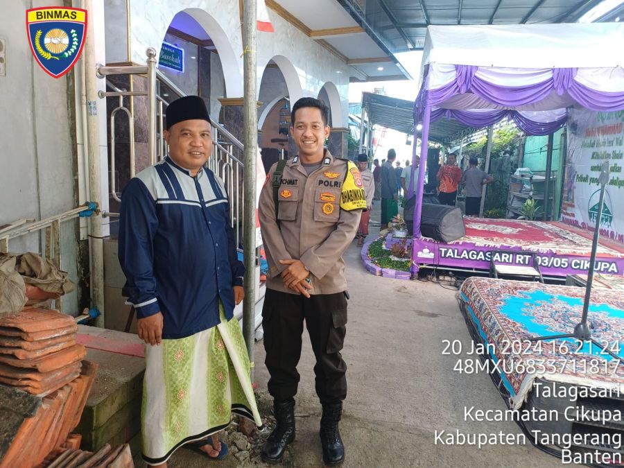 Brigadir Rohmat Bhabinkamtibmas Jalin Kedekatan dan Tingkatkan Kamtibmas