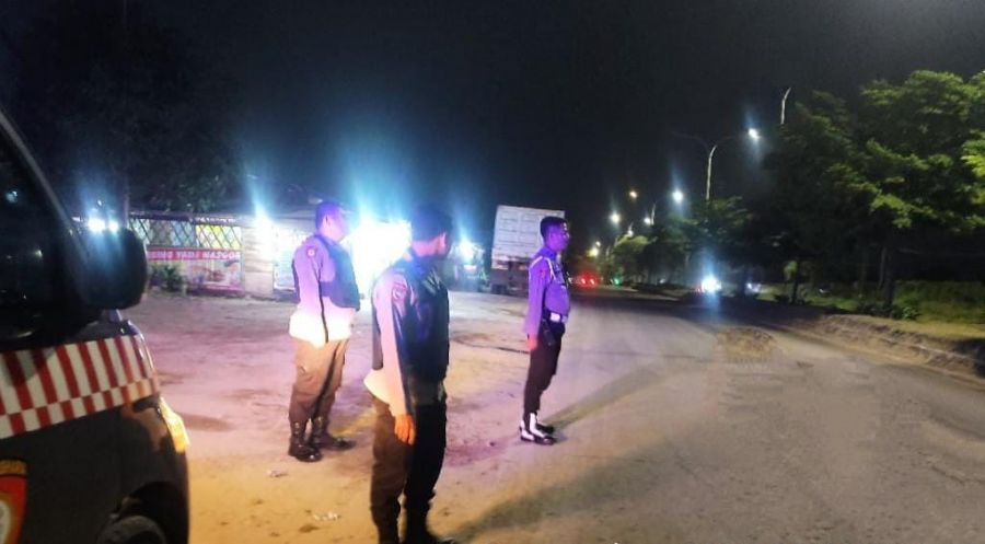 Cegah Kejahatan Jalanan, Polsek Cibeber Gencarkan Patroli Malam di Cilegon