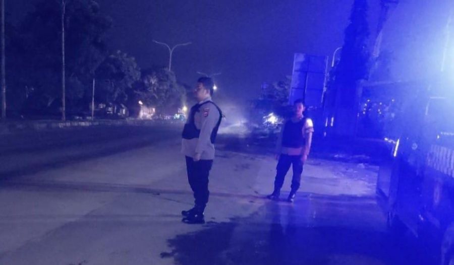 Cegah Kejahatan Jalanan, Polsek Cibeber Gencarkan Patroli Malam di Cilegon