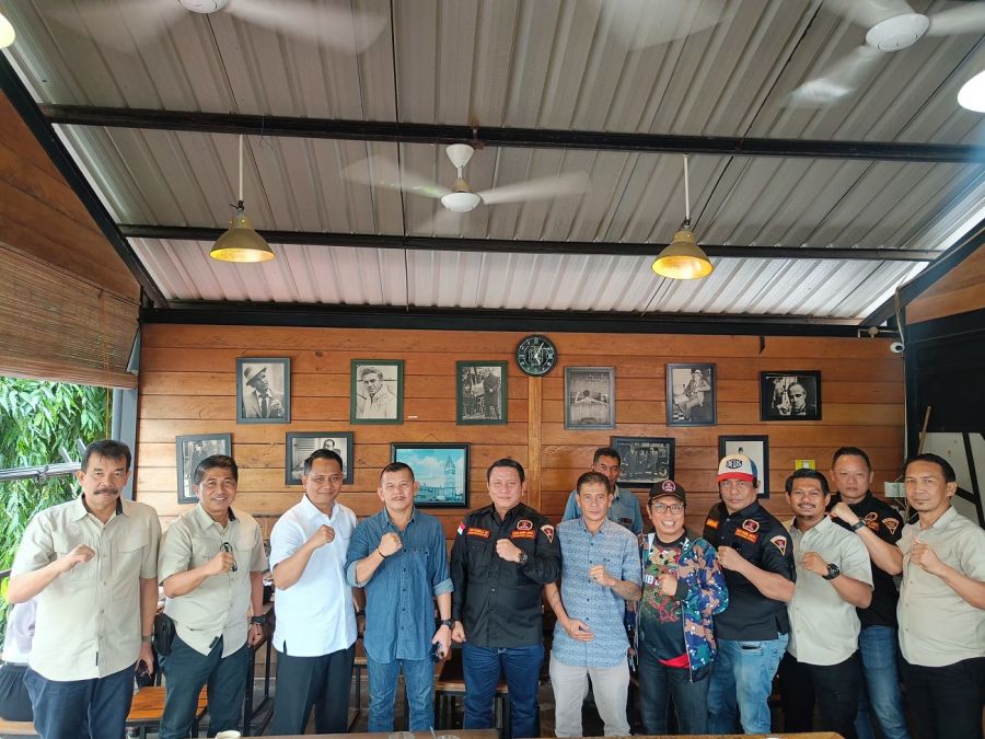 Coffe Morning Bersama Dir Intelkam Polda, Irfan Raja Kumala: GRIB Jaya Riau Solid Jaga Kondusifitas