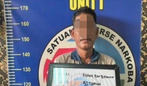 Diduga Bandar Narkoba, Pria Sungai Langan Diamankan Sat Res Narkoba Polres PALI