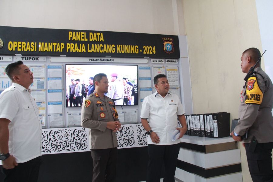 Ditreskrimsus Polda Riau Apresiasi Posko Digital OMP Polres Bengkalis