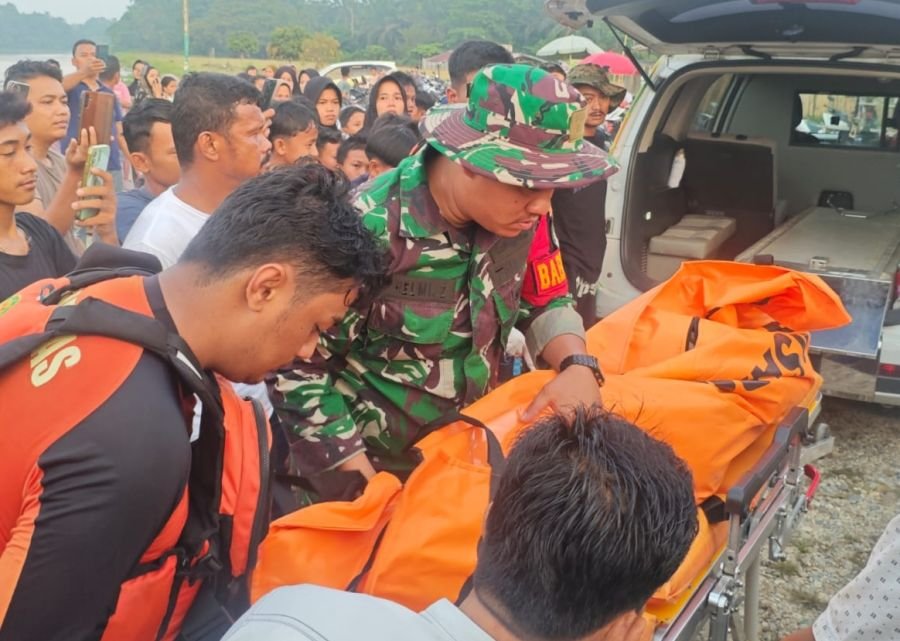 Dua Hari Pencarian Korban Tenggelam di Sungai Kampar, Ditemukan Sudah Meninggal