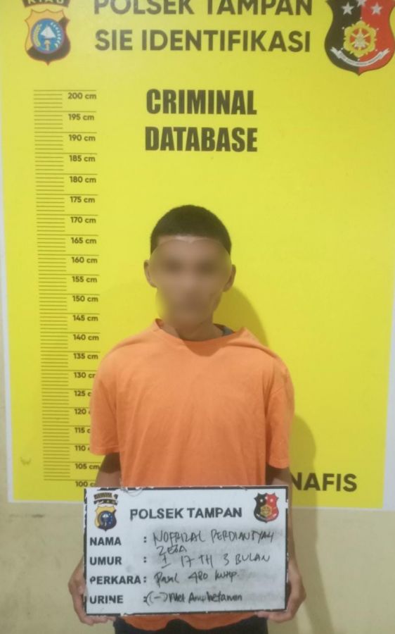 Gandakan Kunci, Pelaku Curanmor Gasak Motor Garim Mesid di Pekanbaru
