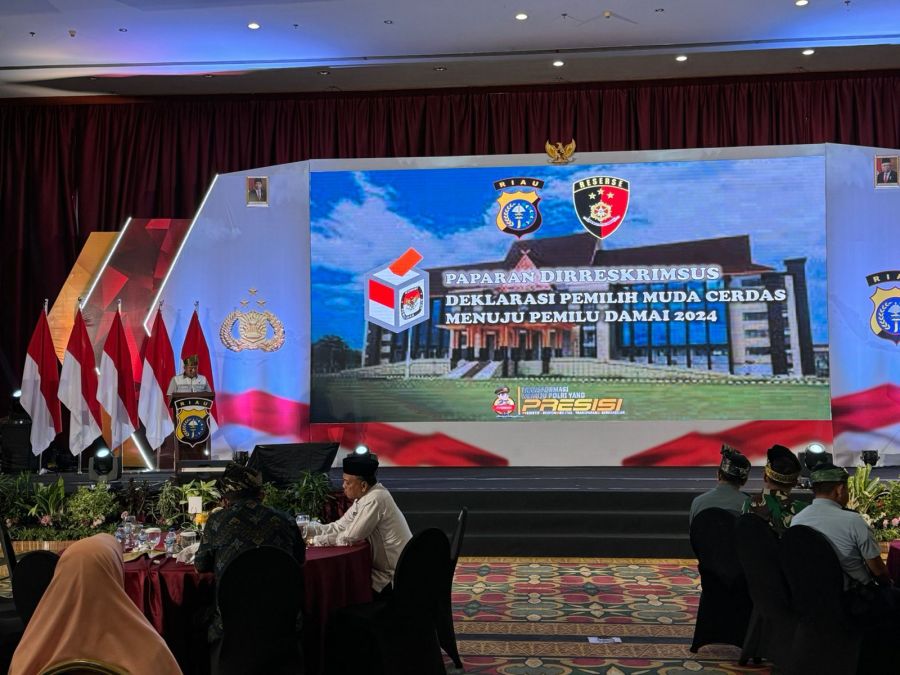 Generasi Z Riau Deklarasikan Pemilu, Tema Pemilih Muda Cerdas Menuju Pemilu Damai