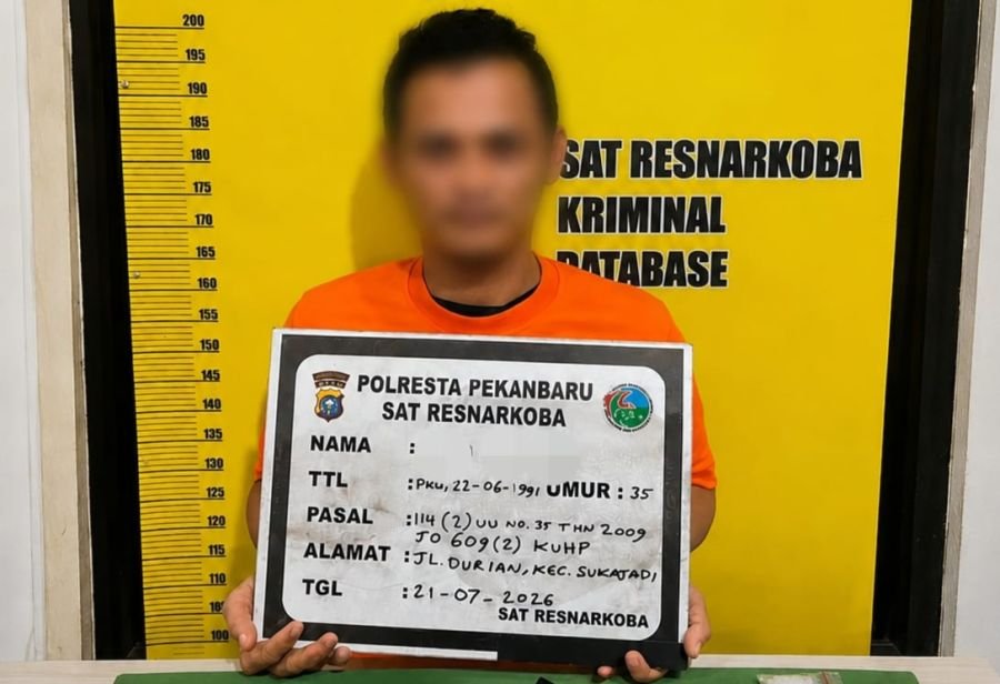 Grebek Rumah Seorang Pengedar di Durian, Polisi Buru Pemasok 24,23 gram Sabu