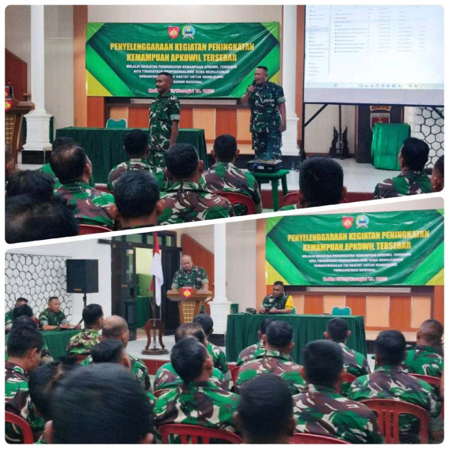 Ini Tujuan Kodim Wonogiri Gelar Peningkatan Kemampuan Teritorial Tersebar 