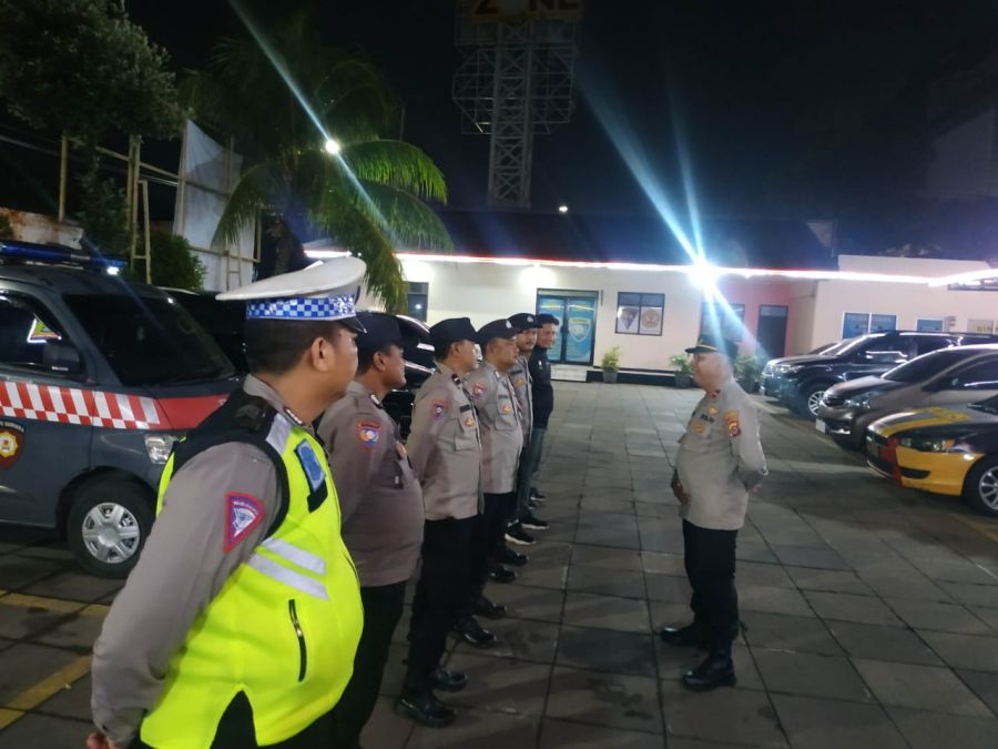 IPDA Agus Lili Pimpin Apel Operasi Cipkon,  Antisipasi Terhadap Berbagai Tindak Kejahatan