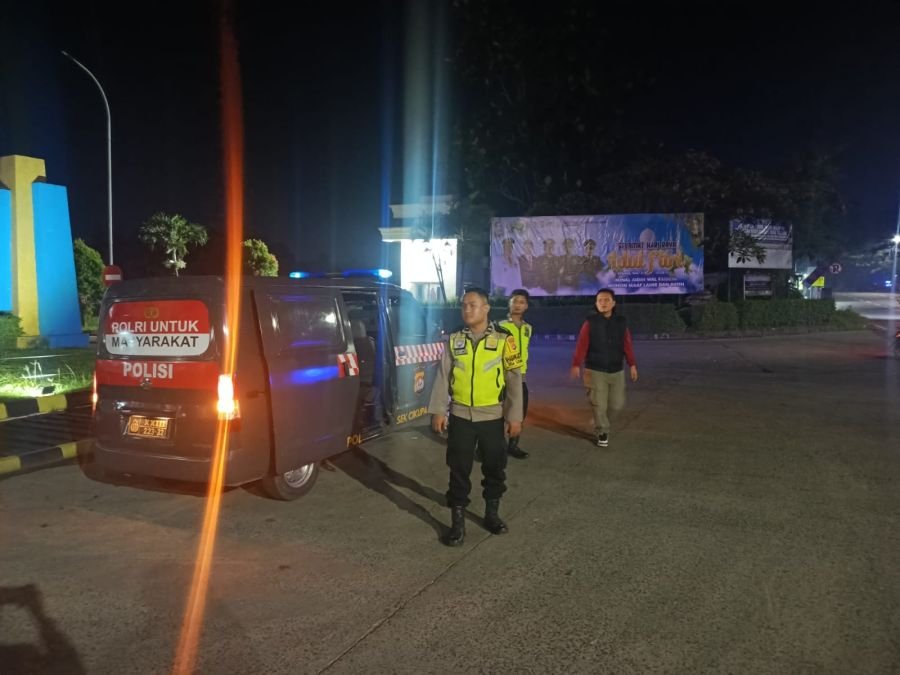 IPDA Andhika Verry Pimpin Ops Cipkon KRYD, Polsek Cikupa Intensif Patroli Malam