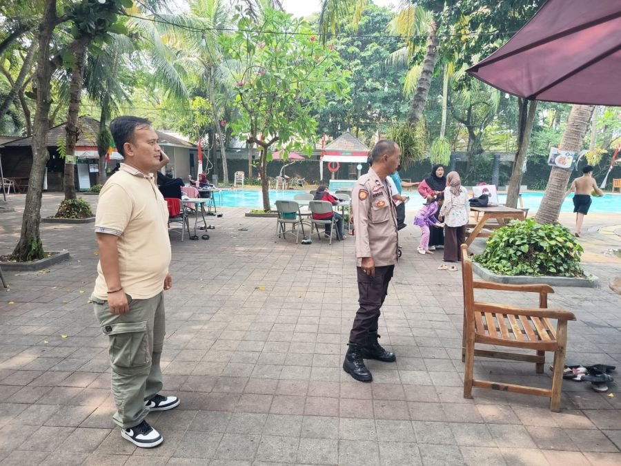 IPDA Andhika VO Pimpin Monitoring Kolam Renang Talaga Bestari,