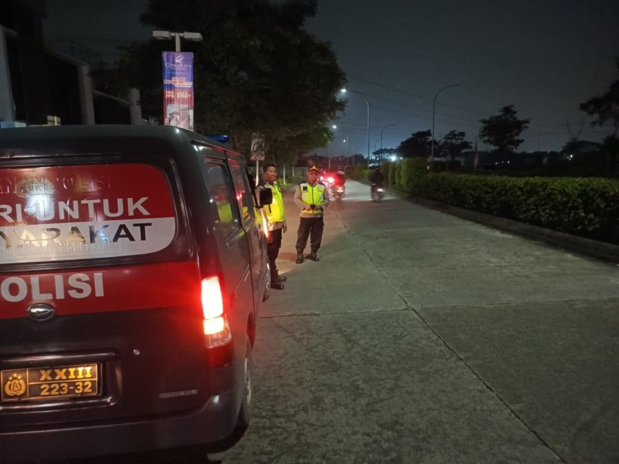 IPTU Rusandi Pimpin Ops Cipkon KRYD, Patroli Mobile Jaga Kamtibmas Cikupa