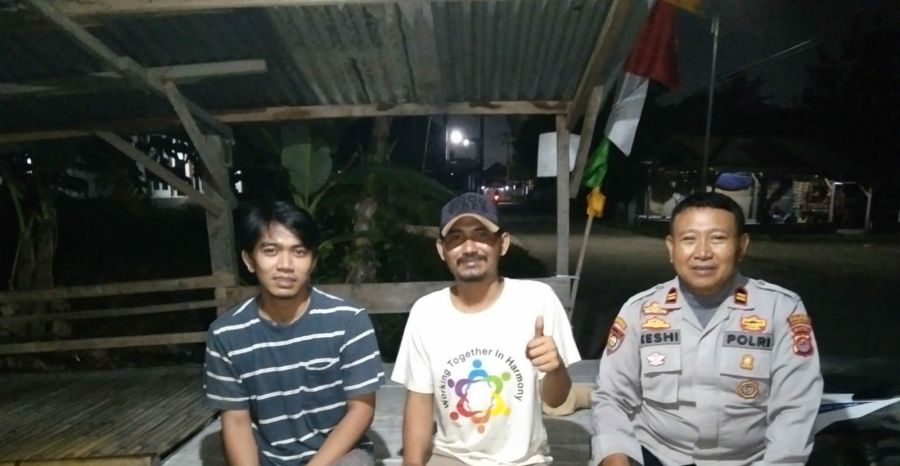 Jaga Kamtibmas, Kanit Binmas Polsek Bojonegara Sambangi Warga untuk Edukasi dan Cegah Curanmor
