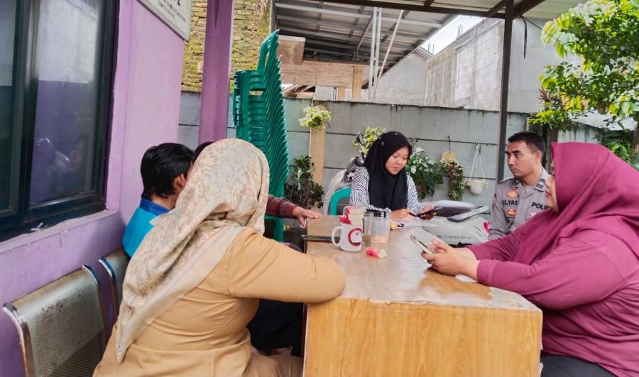 Jalin Kerukunan, Polsek Cikupa Sambangi Warga Sekitar