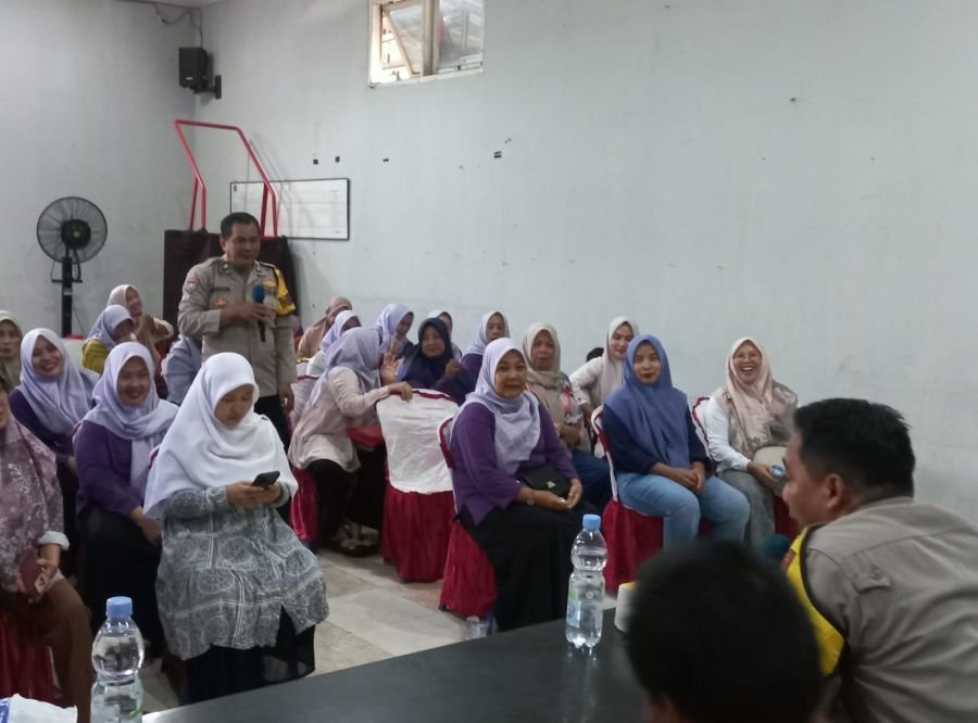 Jumat Curhat Polsek Cikupa Perkuat Sinergitas dengan Warga, Bahas Antisipasi Geng Motor