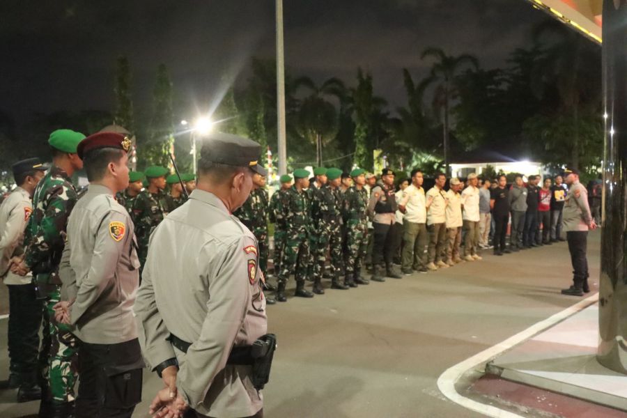 Kabagops AKP Choirul Anam Pimpin Apel KRYD Polres Cilegon