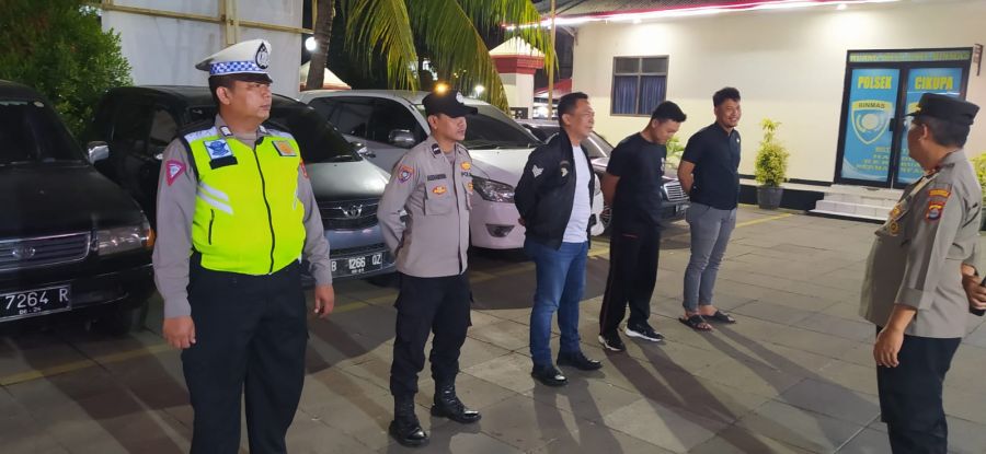 Kanit Binmas Amir Murtado Memimpin Apel Ops Cipkon Polsek Cikupa 