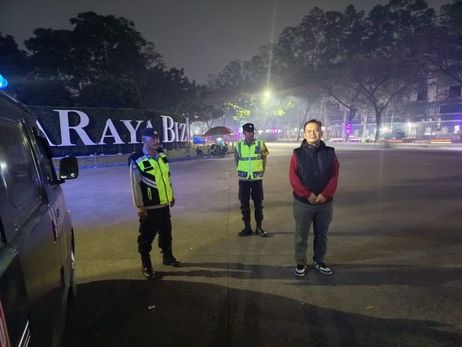 Kanit IK Polsek Cikupa Pimpin Patroli KRYD, Antisipasi Gangguan Kamtibmas di Kawasan Industri