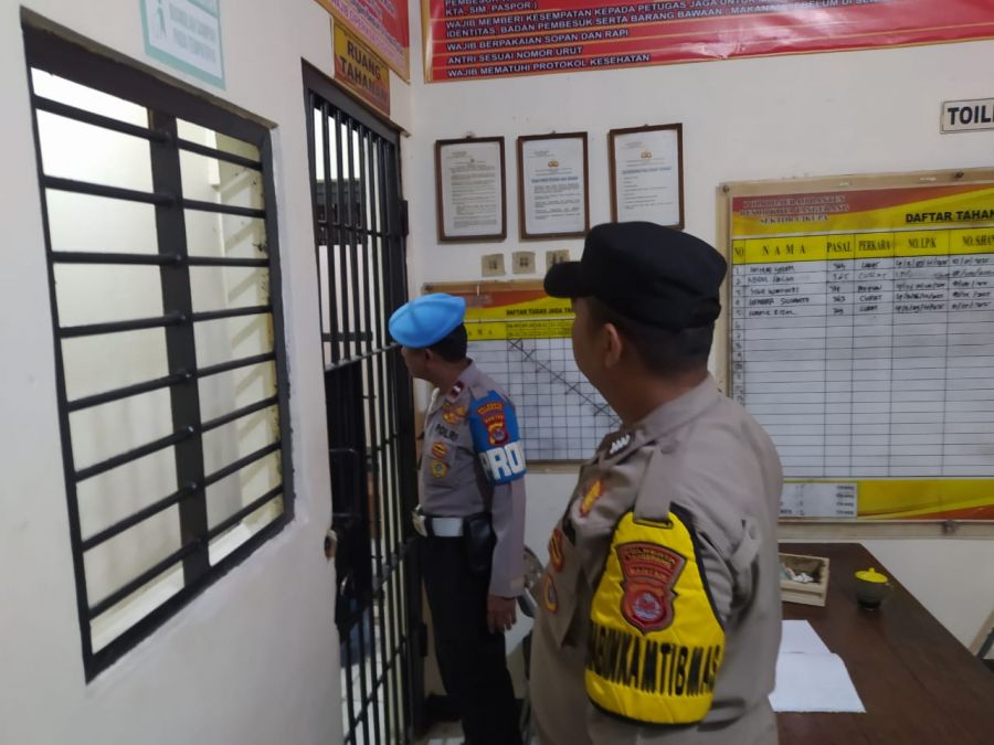 Kanit Propam Aipda Endang Pimpin Ops Cipkon, Polsek Cikupa Tingkatkan Keamanan