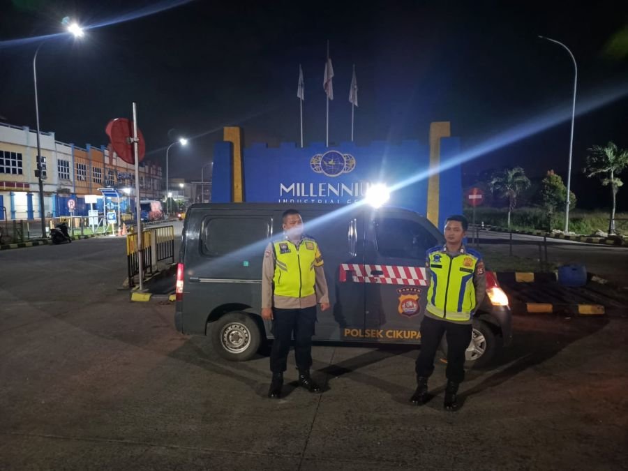 Kanit Reskrim Polsek Cikupa Pimpin Ops Cipkon KRYD, Patroli Malam Antisipasi Gangguan Kamtibmas