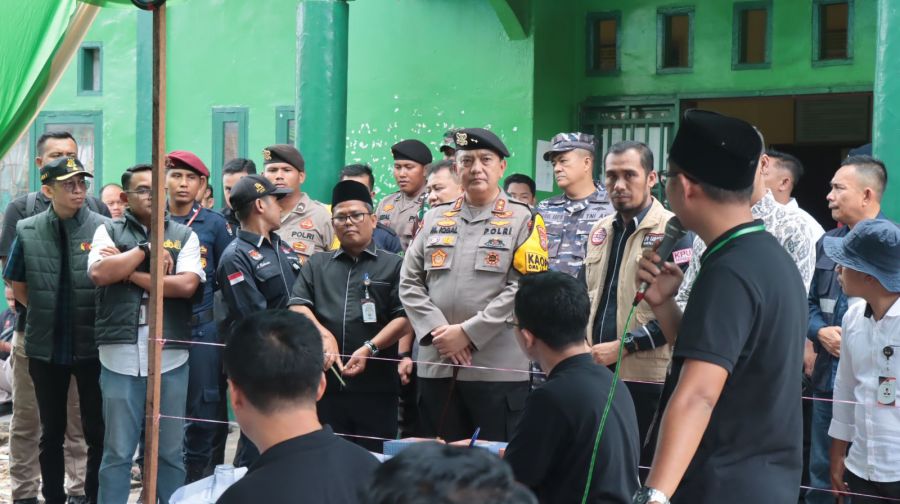 Kapolda Riau Pantau Langsung PSU Pileg di Kepulauan Meranti