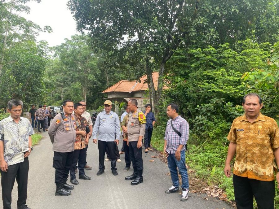 Kapolres Lakukan Pengecekan Pemekaran Desa sebagai Induk Desa di Wilayah Kabupaten PALI