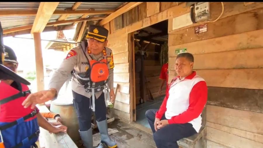Kapolres PALI Dan Ketua Bhayangkari Himbau Jaga Kesehatan