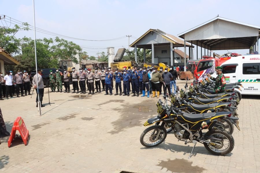 Kapolresta Tangerang Cek Posko Tanggap Darurat, Siap Siaga Antisipasi Karhutla