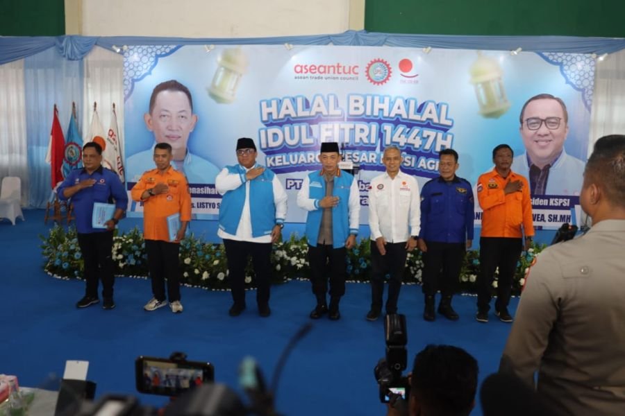 Kapolri Kunjungi PT. KMK untuk Silaturahmi dengan Buruh, Polresta Tangerang Lakukan Pengamanan