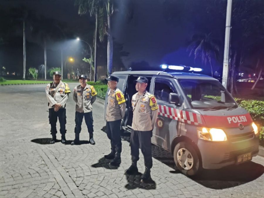 Kapolsubsektor Cikupa Mas AIPTU M.N. Firdaus Pimpin Kegiatan Antisipasi Gangguan Kamtibmas