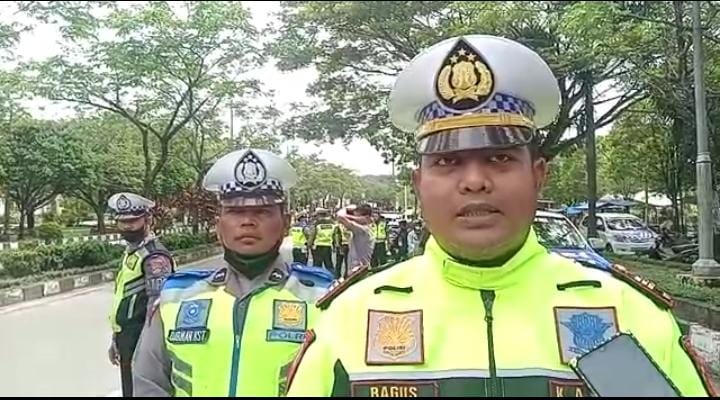 Kasatlantas Polres Rohul Pimpin Operasi Zebra Tahun 2022