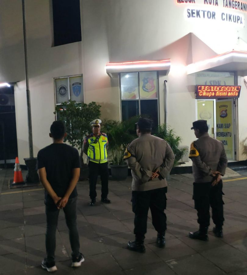 Kesiapan Polsek Cikupa, Apel Ops Cipkon Sebagai Langkah Awal dalam Antisipasi Kejahatan