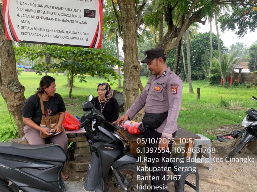 Ketenangan Tercipta di Pesisir: Warga dan Aparat Bersinergi Menjaga Keamanan Bersama
