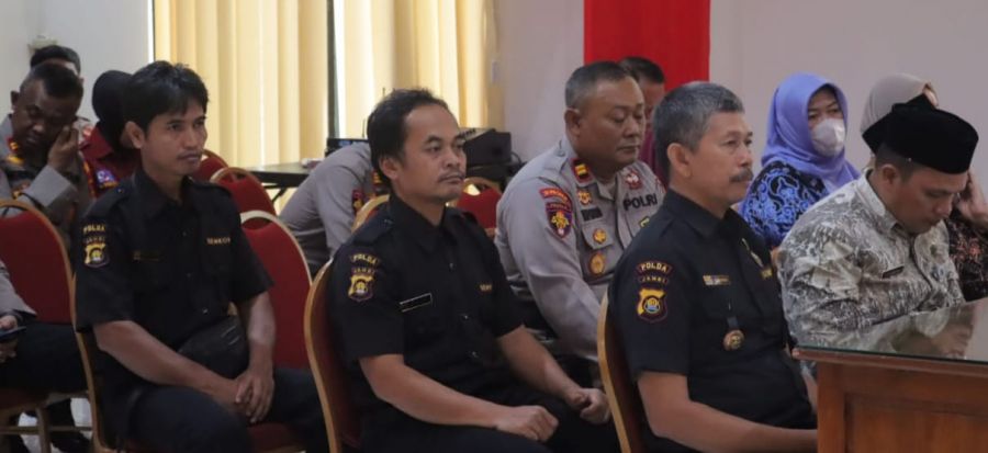 Wakapolres Tanjabbar Pimpin Rakor Lintas Sektoral untuk Keamanan Lebaran 2025