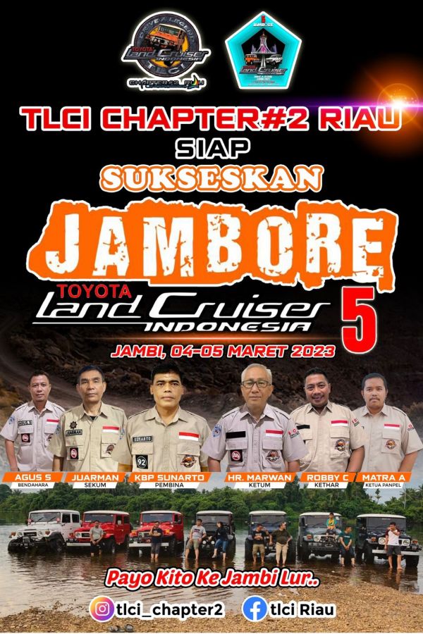 Ketua Umum TLCI Chapter2: Riau Siap Sukseskan Jambore Nasional V di Jambi