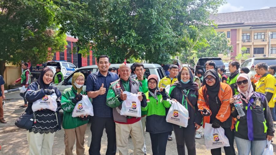 Komunitas Ojol Banten Deklarasikan Dukungan Jaga Harkamtibmas dan Tolak Hoaks